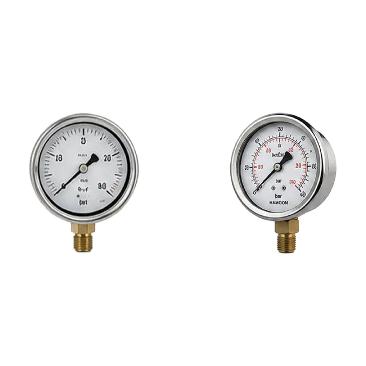 Bourdon Tube Pressure Gauge