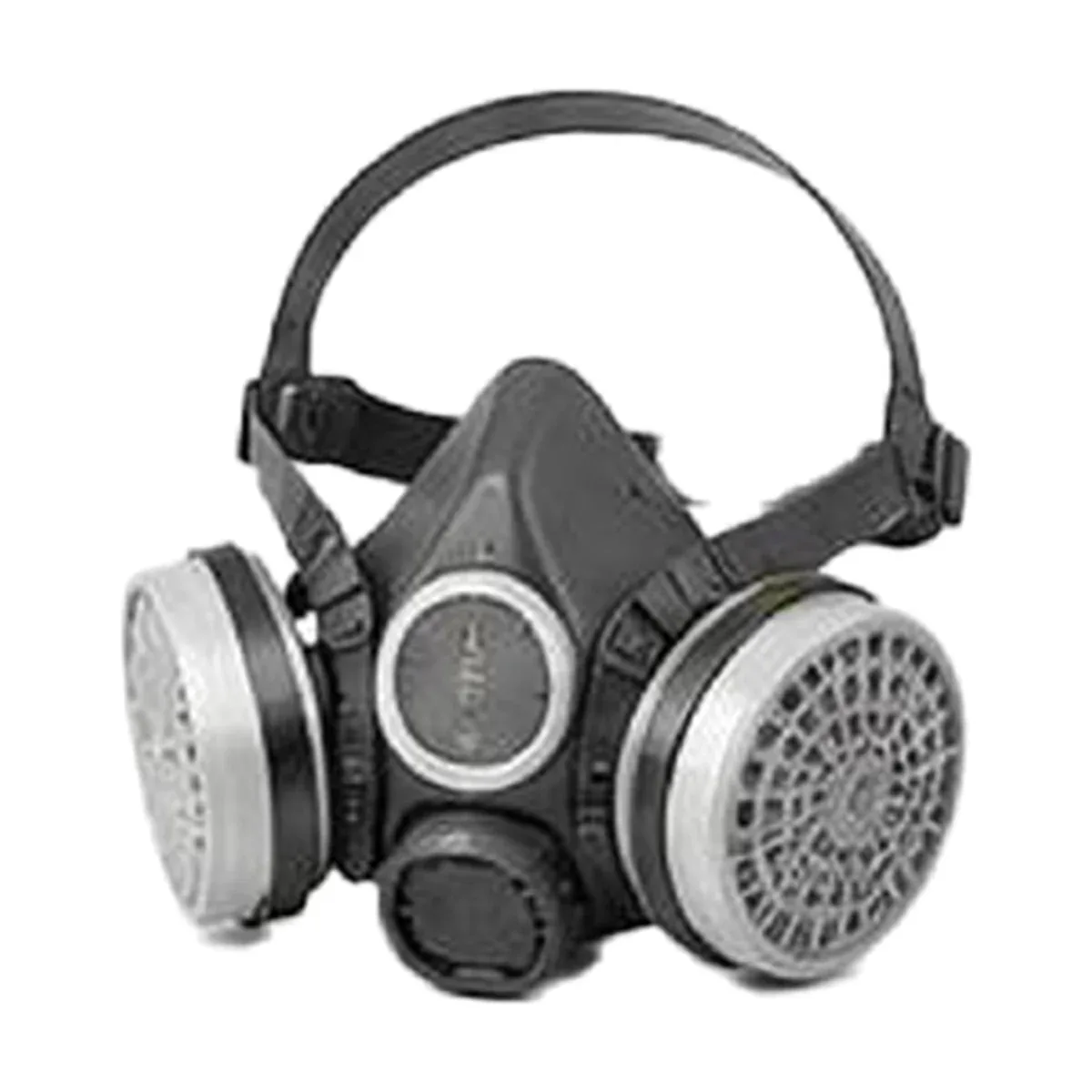 Half-Face Respirator with Replaceable Filters